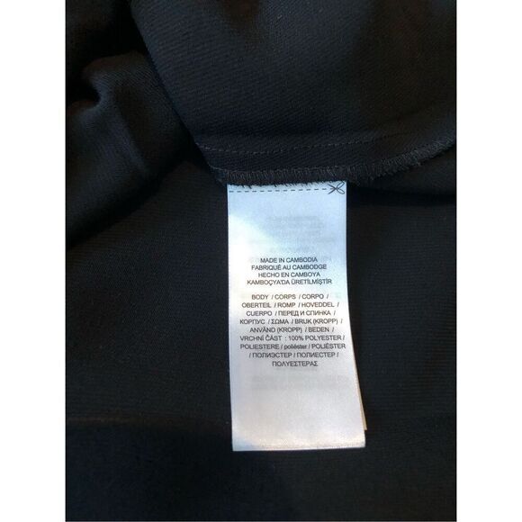 Lauren Ralph Lauren Women’s Black Collared Short Sleeve Elegant Dress Size 12 NW - Picture 8 of 8